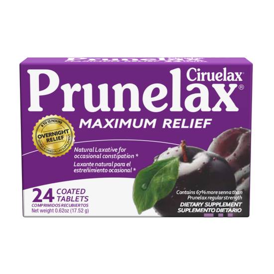 Order Prunelax Maximum Relief Tablets (24 ct) food online from Rite Aid store, PITTSBURGH on bringmethat.com