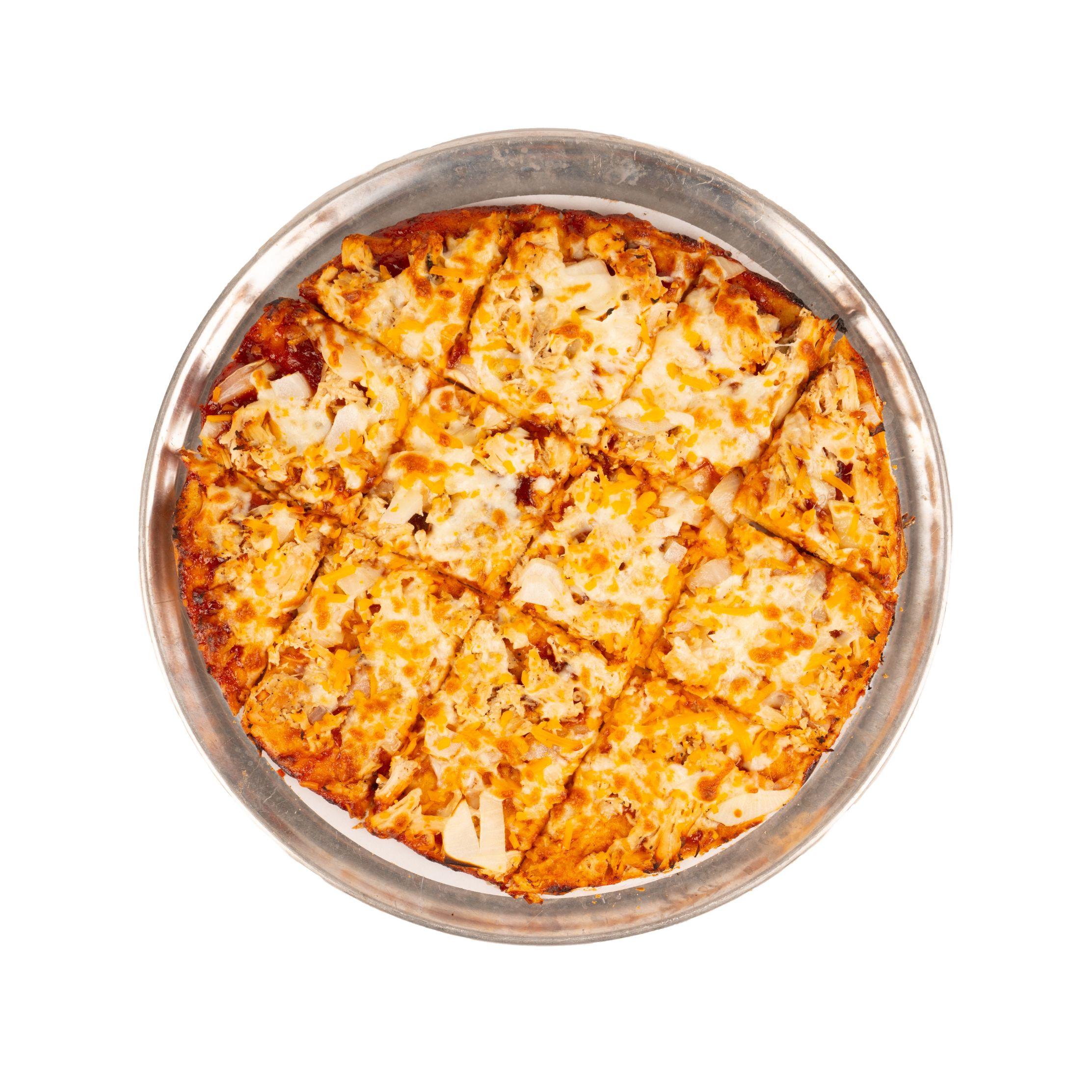 Order 6" BBQ Chicken food online from Exlines' Best Pizza In Town Bartlett store, Memphis on bringmethat.com