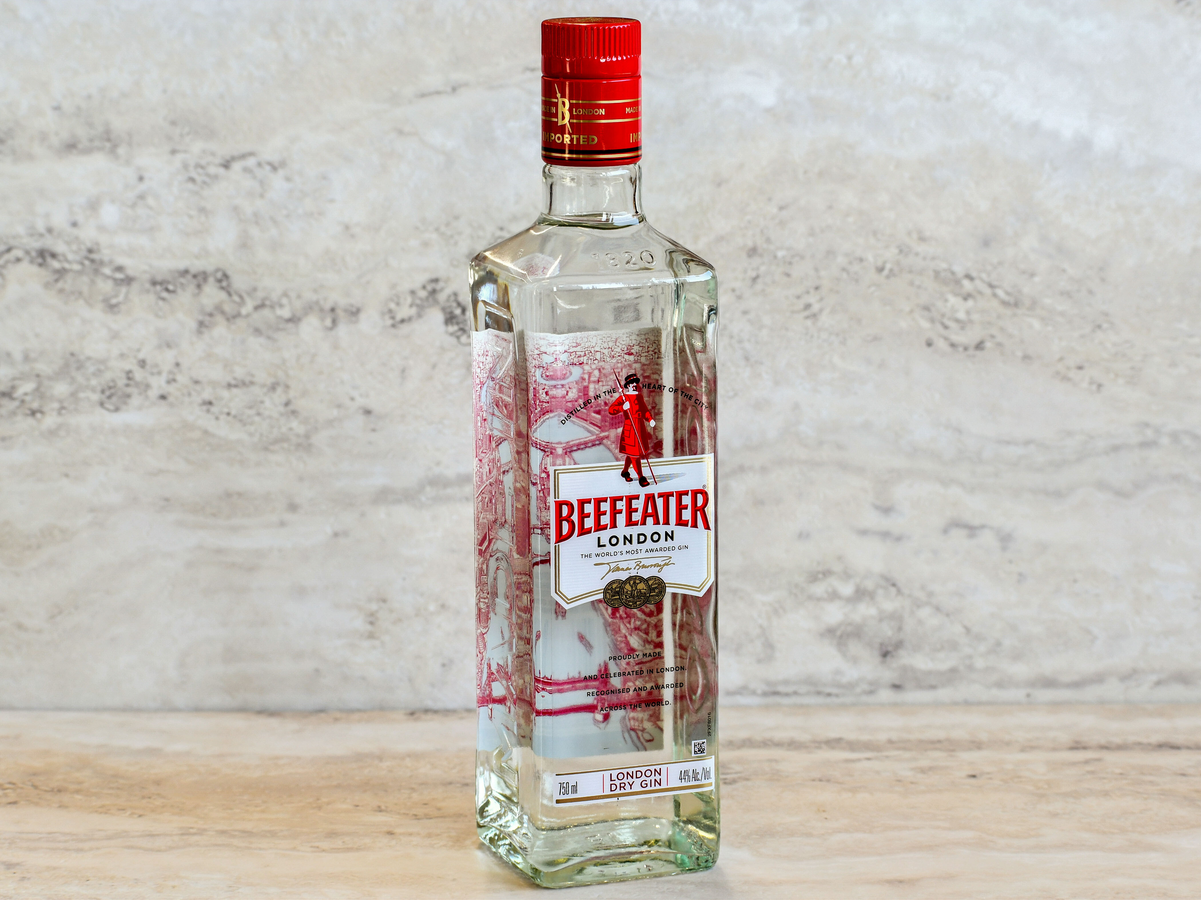 Order Beefeater, 750 ml. Gin (47.0% ABV) food online from Jay Vee Liquors store, El Cerrito on bringmethat.com