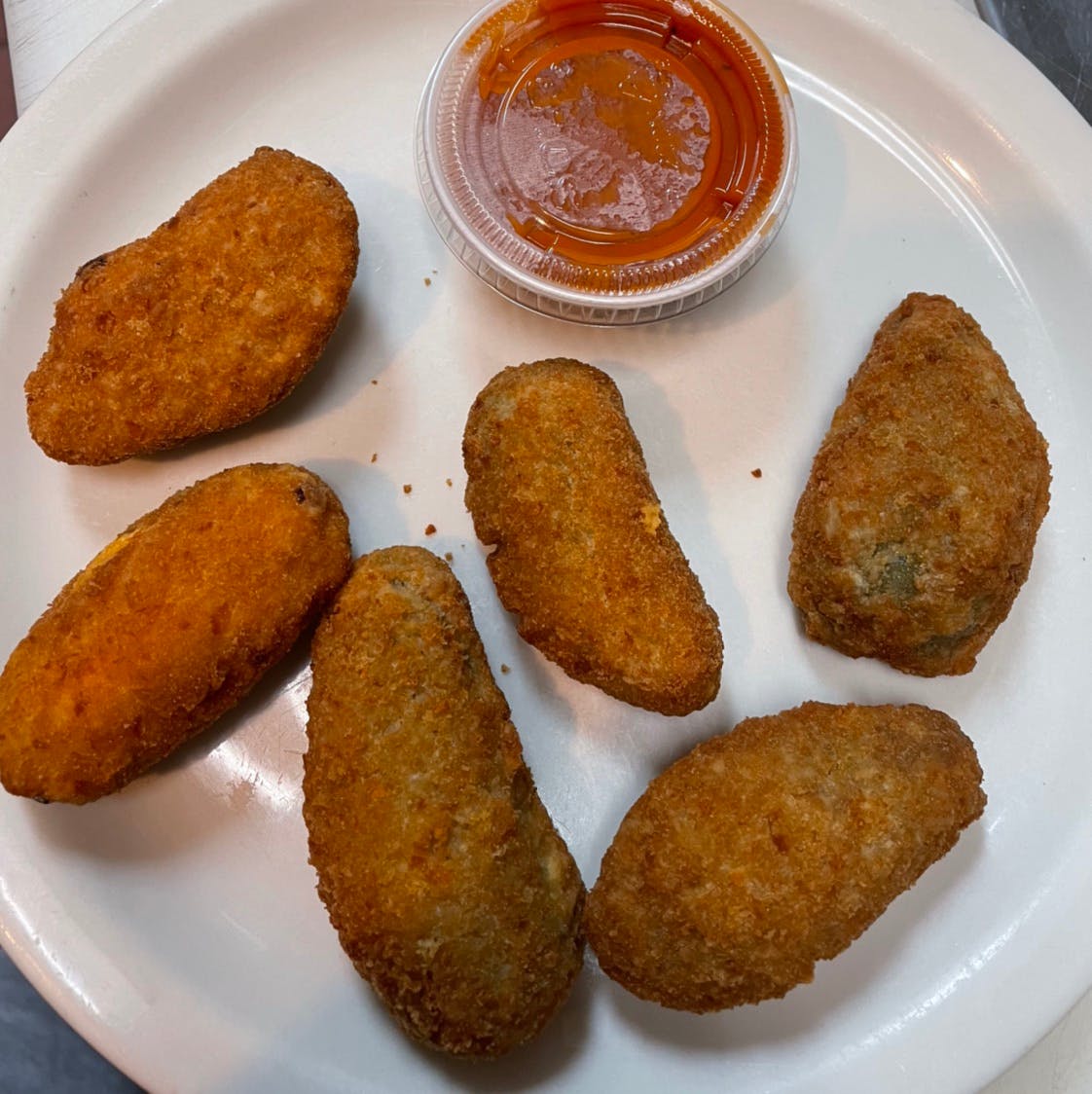 Order Jalapeno Poppers - 6 Pieces food online from Michelangelo's Pizza store, East Brunswick on bringmethat.com