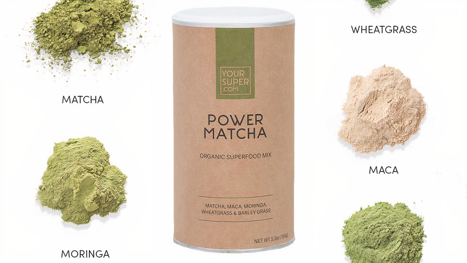 Order Power Matcha food online from The Smoothie Bus Shoppe store, Manchester on bringmethat.com