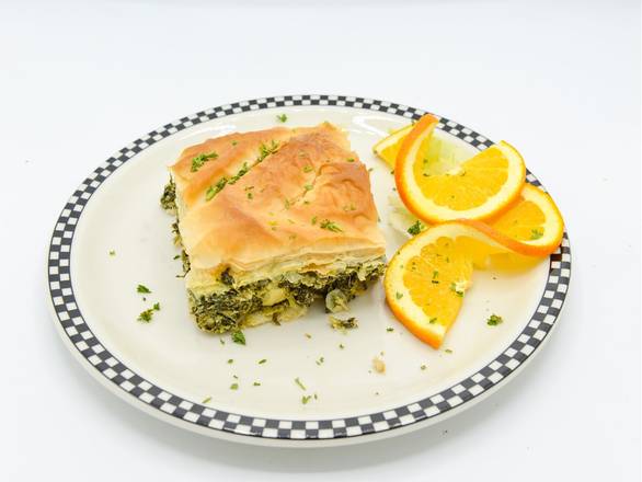Order Spanakopita Spinach Pie food online from Park West Diner store, Little Falls on bringmethat.com