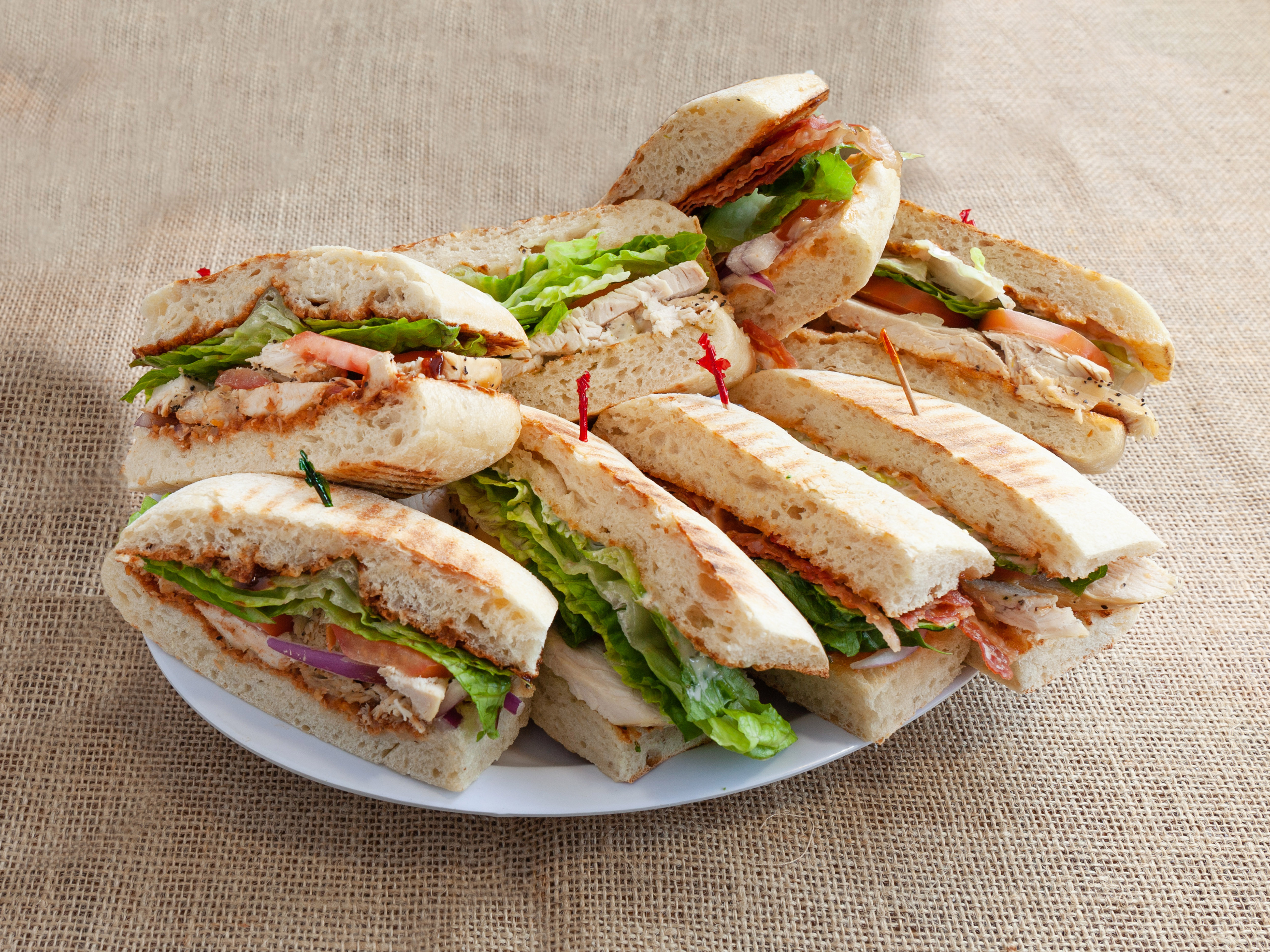 Order Pesto Chicken Sandwich food online from California Chicken Mexican Grill store, Los Angeles on bringmethat.com