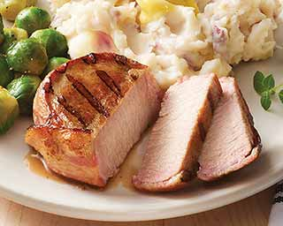Order Signature™ Pork Tenderloins Wrapped with Applewood Smoked Bacon food online from Schwan Food Co store, Flagstaff on bringmethat.com