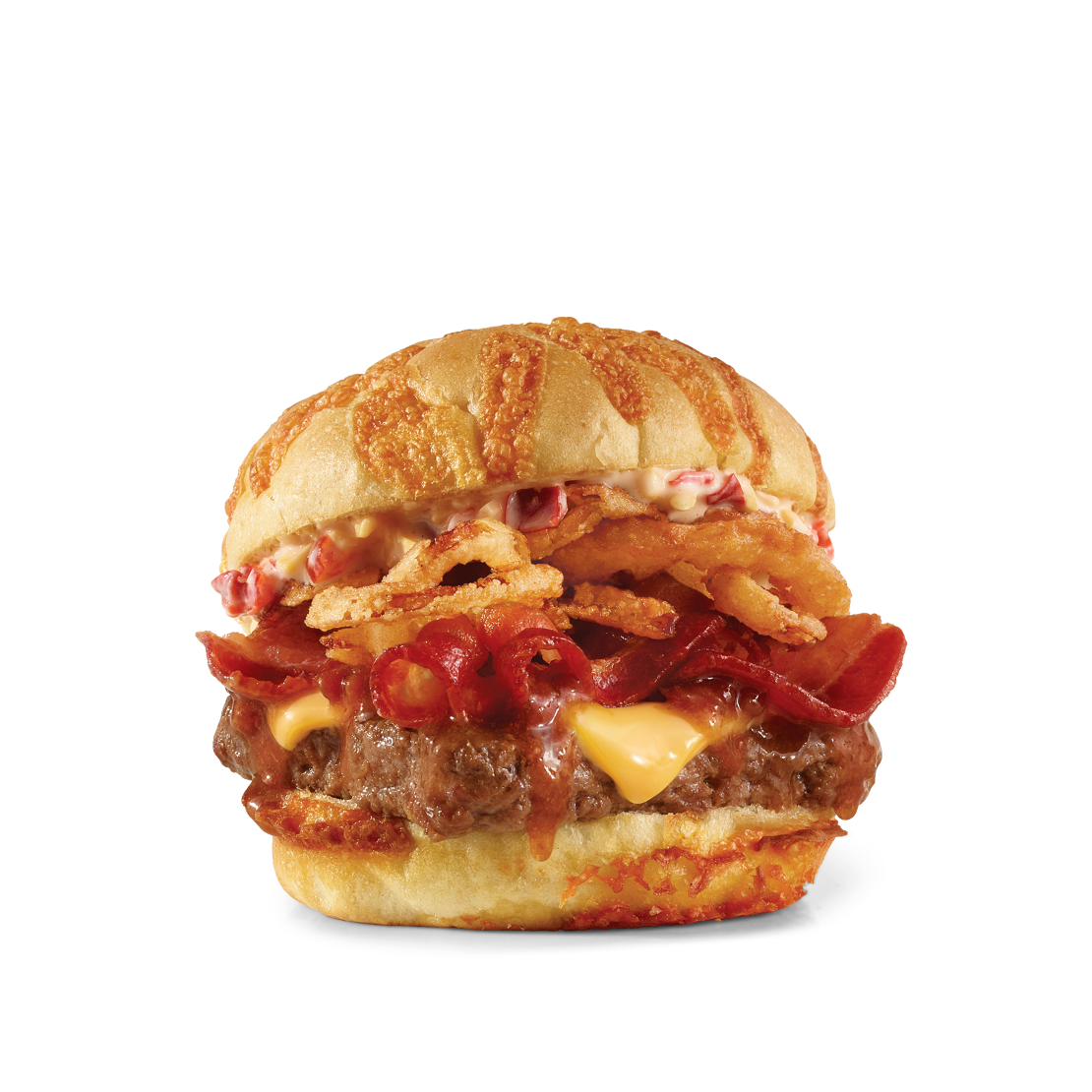 Order Big Bacon Cheddar Cheeseburger food online from Wendy store, Addison on bringmethat.com