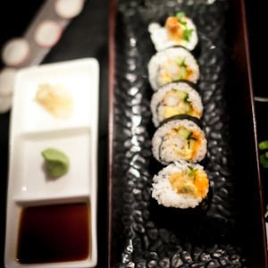 Order Rock N' Roll Roll food online from Mochi Sushi store, Sugar Land on bringmethat.com