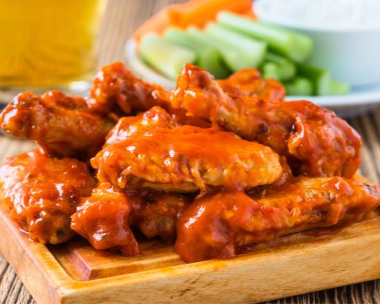 Order Buffalo Chicken Wings food online from Charlie Chicken Wings store, Nashville-Davidson on bringmethat.com