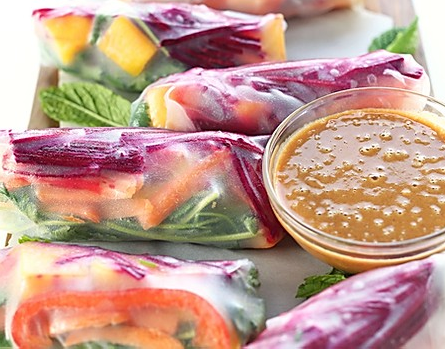 Order Vegan Soft Spring Roll food online from Saigon Usa Pho & Grill store, The Woodlands on bringmethat.com
