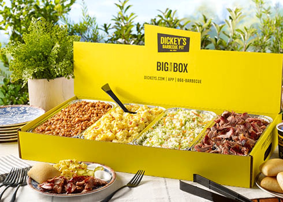 Order BYB Pulled Pork Party Pack food online from Dickey's Barbecue Pit store, Newark on bringmethat.com