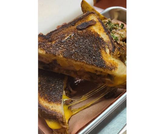 Order Grilled Cheese with Brisket Sandwich food online from Whiskey Smoke 808 store, Kailua on bringmethat.com
