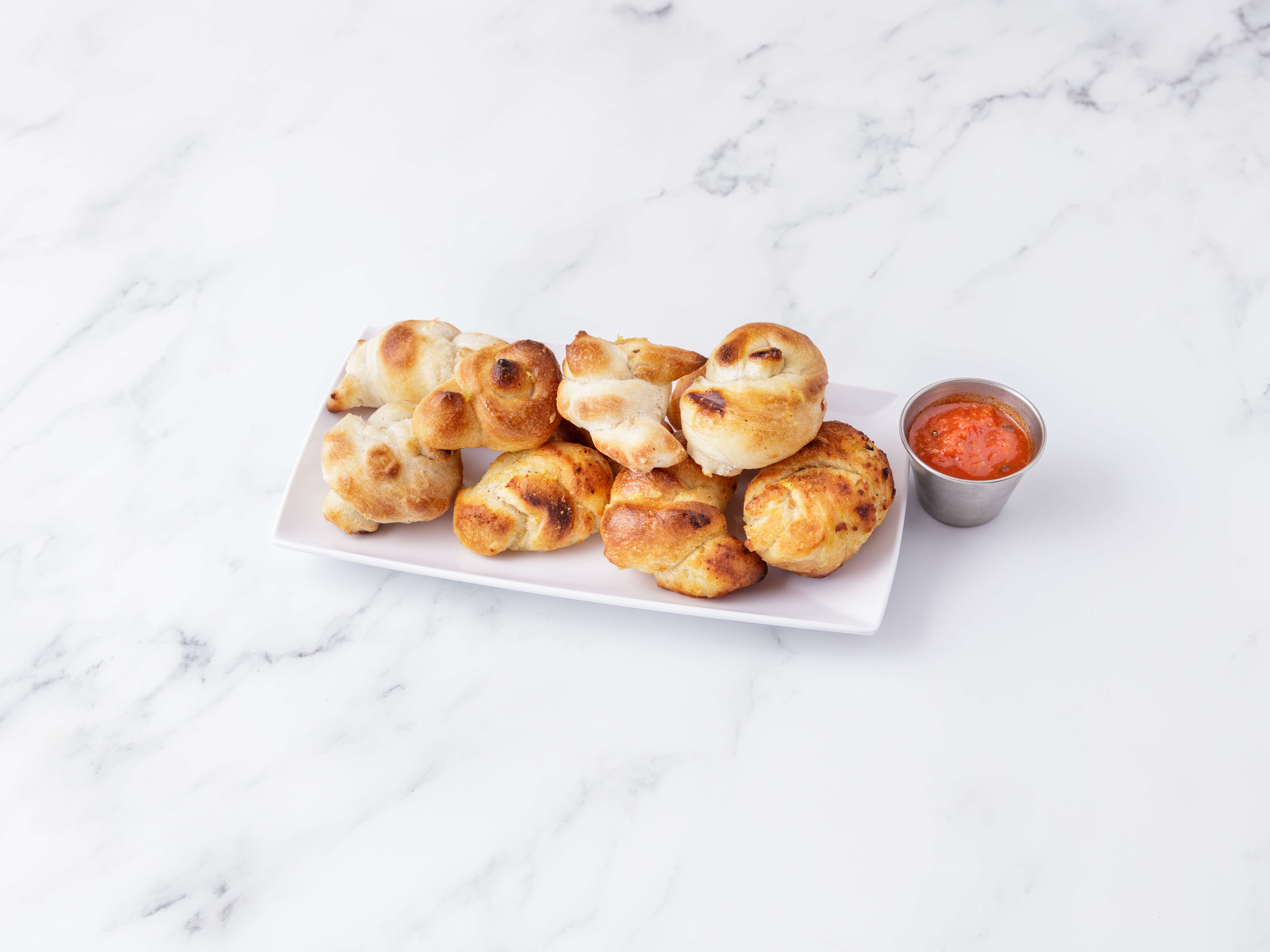 Order Garlic Knots food online from Frank's Pizza store, New Windsor on bringmethat.com