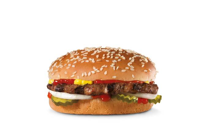 Order Big Hamburger food online from Carl's Jr. store, Barstow on bringmethat.com