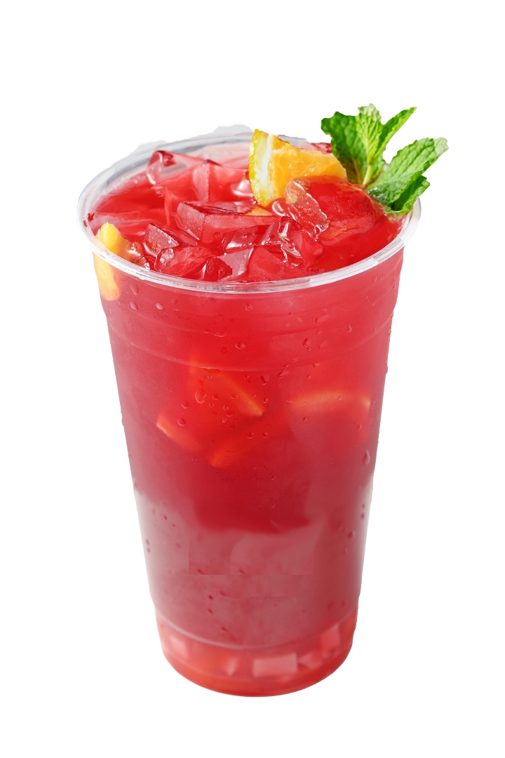 Order Hibiscus Sangria food online from Family Thais Asian Bistro store, Dallas on bringmethat.com