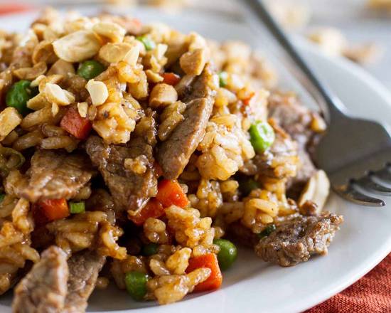 Order Beef Fried Rice food online from East China store, Aurora on bringmethat.com