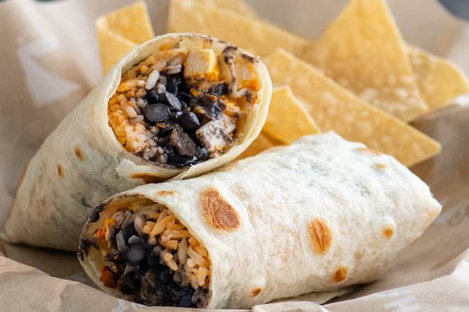 Order Sharky's Burrito food online from Sharky Woodfired Mexican Grill store, Woodland Hills on bringmethat.com