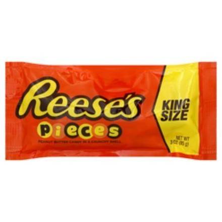 Order Reese's Pieces King Size (3 oz) food online from 7-Eleven By Reef store, Atlanta on bringmethat.com
