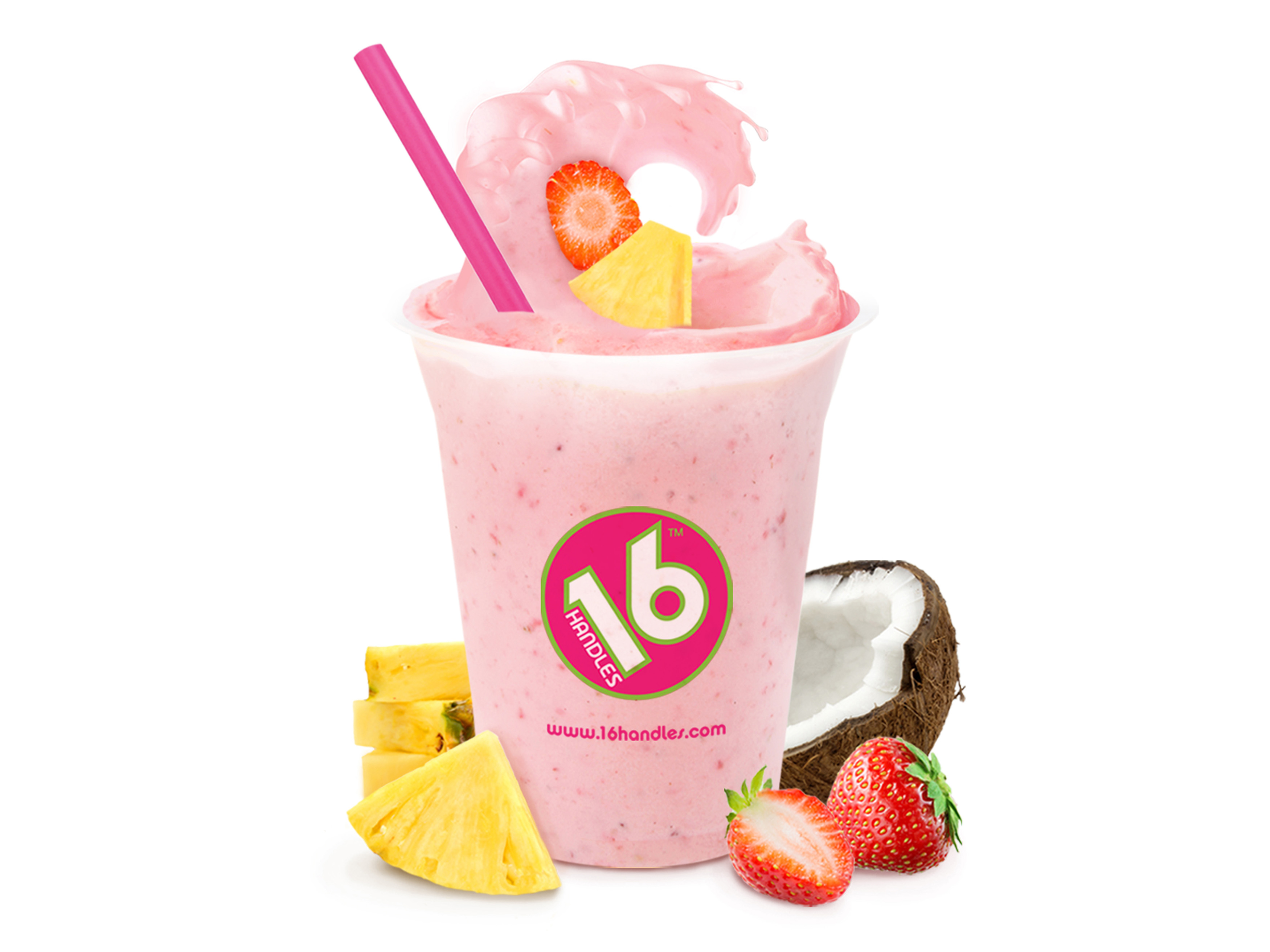 Order Surf's Up Smoothie food online from 16 Handles store, Stamford on bringmethat.com