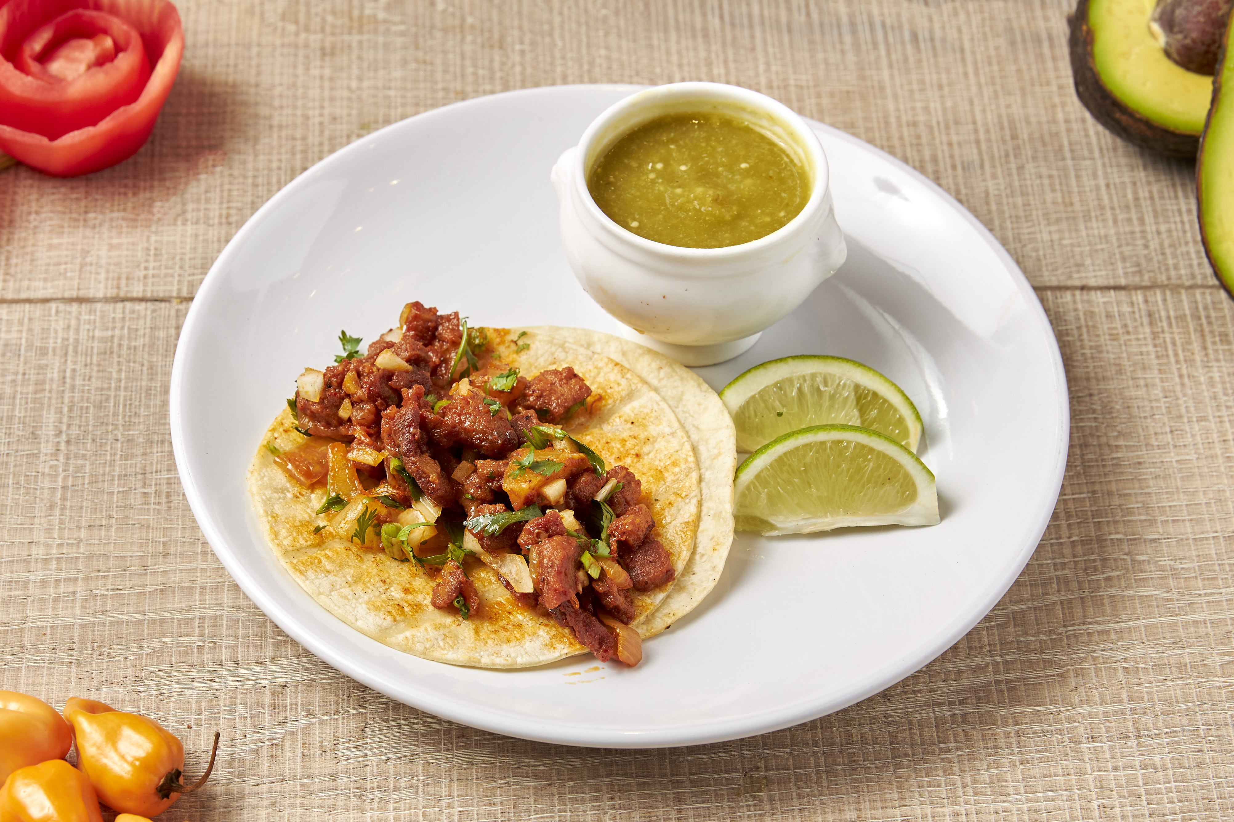 Order Al Pastor Taco food online from Market Creations store, Chicago on bringmethat.com