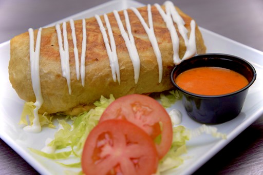 Order Steak Chimichanga food online from Fridas Mexican Taqueria store, Telford on bringmethat.com