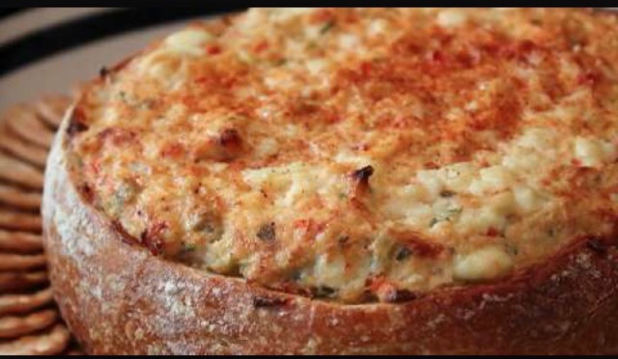 Order Crab Dip Filled Bread Bowl food online from Captain’s Curbside Seafood store, Trappe on bringmethat.com