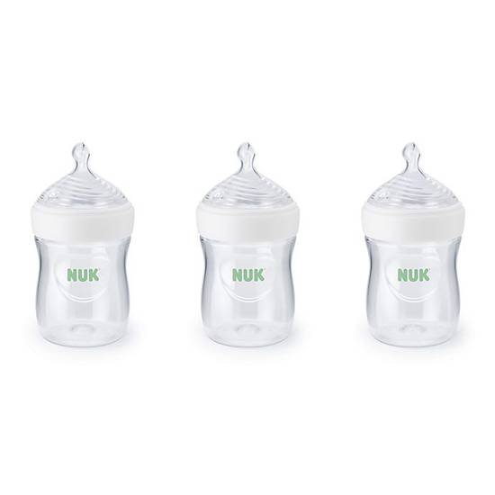 Order NUK® Simply Natural™ 3-Pack 5 oz. Bottle with SafeTemp food online from Bed Bath & Beyond store, Lancaster on bringmethat.com