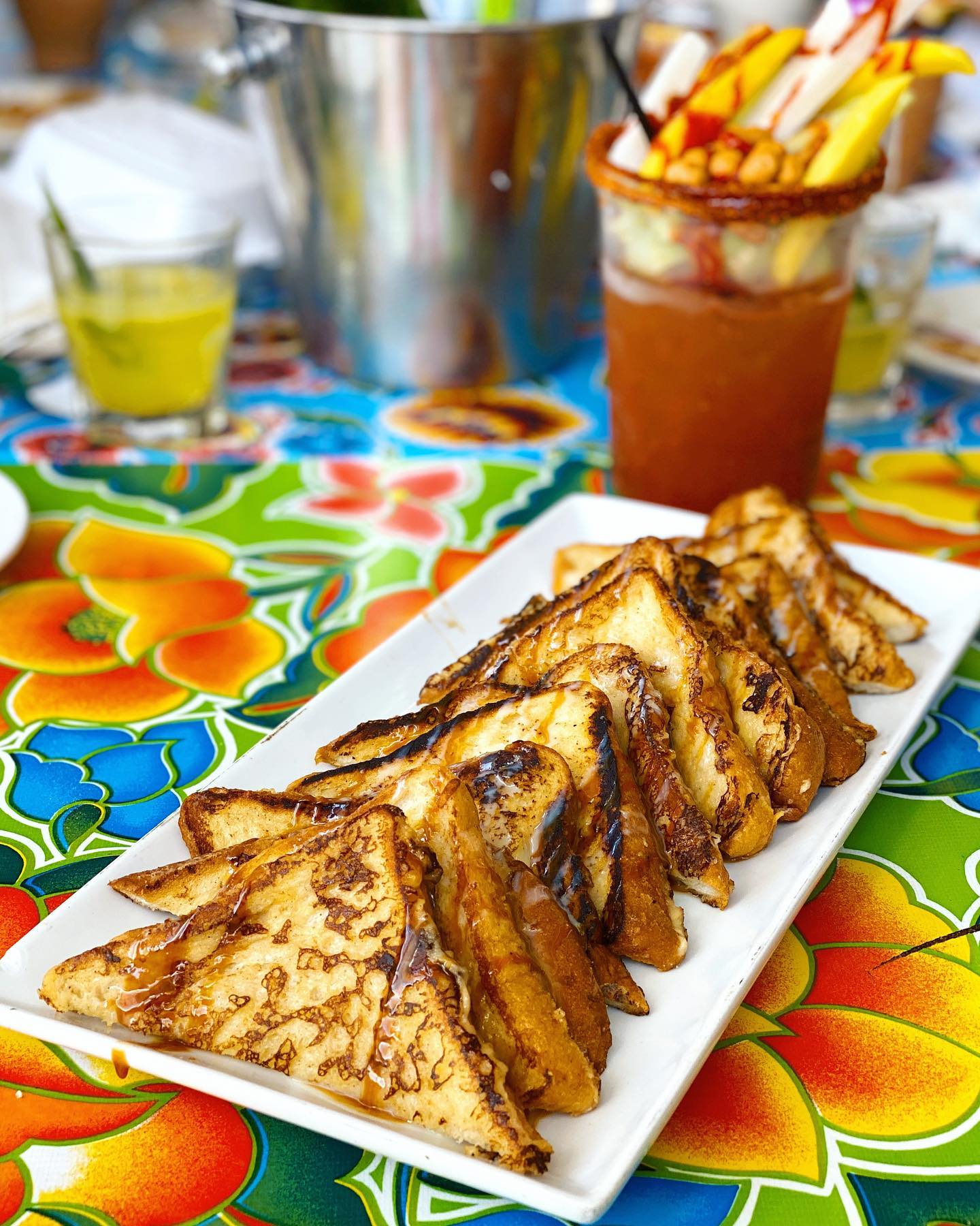 Order Tipsy French Toast food online from Gabriela's Downtown store, Austin on bringmethat.com