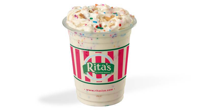 Order Birthday Cake Concrete food online from Rita's store, Linthicum on bringmethat.com