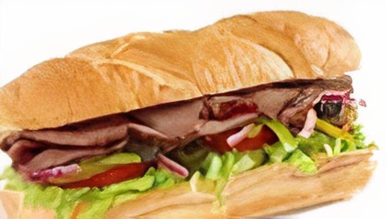 Order Roast Beef Sub food online from Pizza Express store, Chester on bringmethat.com