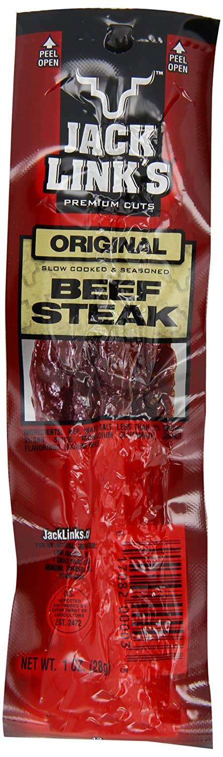 Order Jack Link'S Kc Masterpiece Bbq Beef Steak Jumbo food online from Exxon Food Mart store, Port Huron on bringmethat.com