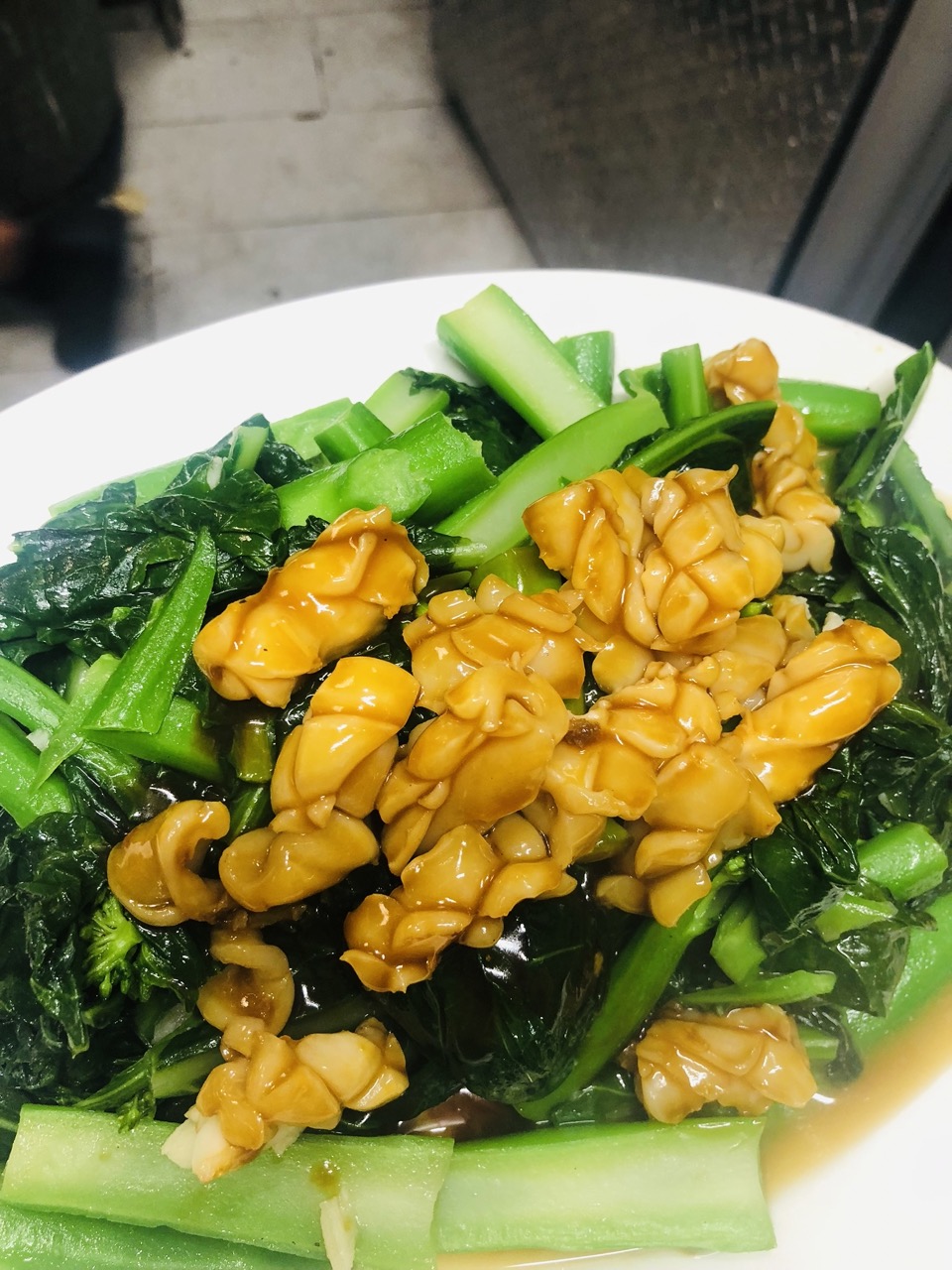 Order Squid with Chinese Broccoli food online from Authentic Chinese store, San Antonio on bringmethat.com