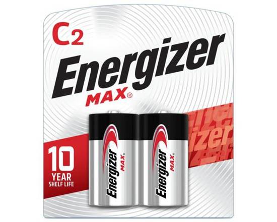 Order Energizer Max Battery- C 2pk food online from Rocket store, Greenwood Village on bringmethat.com