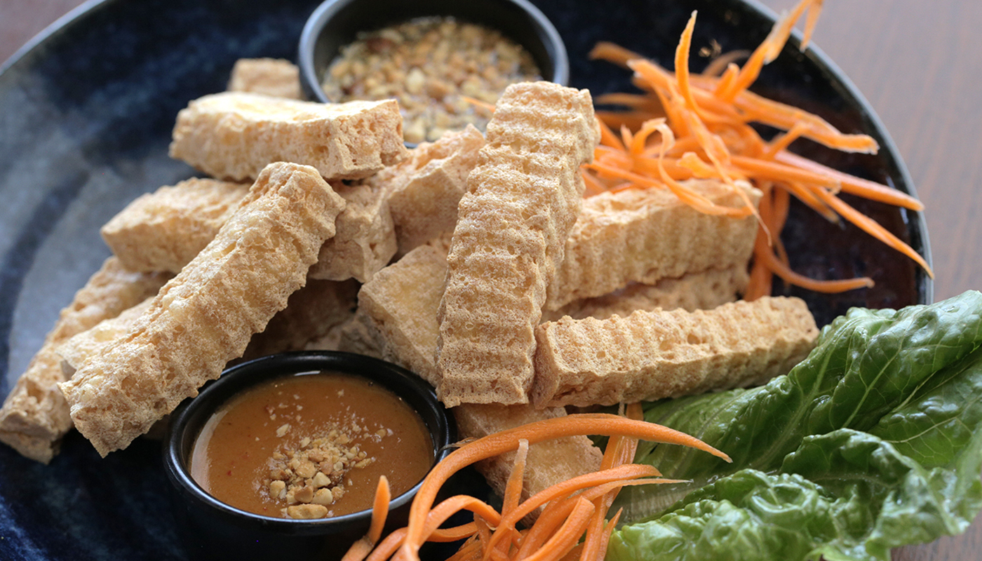 Order Golden Crispy Tofu food online from Thai Corner store, Berkeley on bringmethat.com