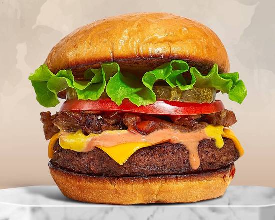 Order Classic Burger food online from The Loved Buns store, Las Vegas on bringmethat.com
