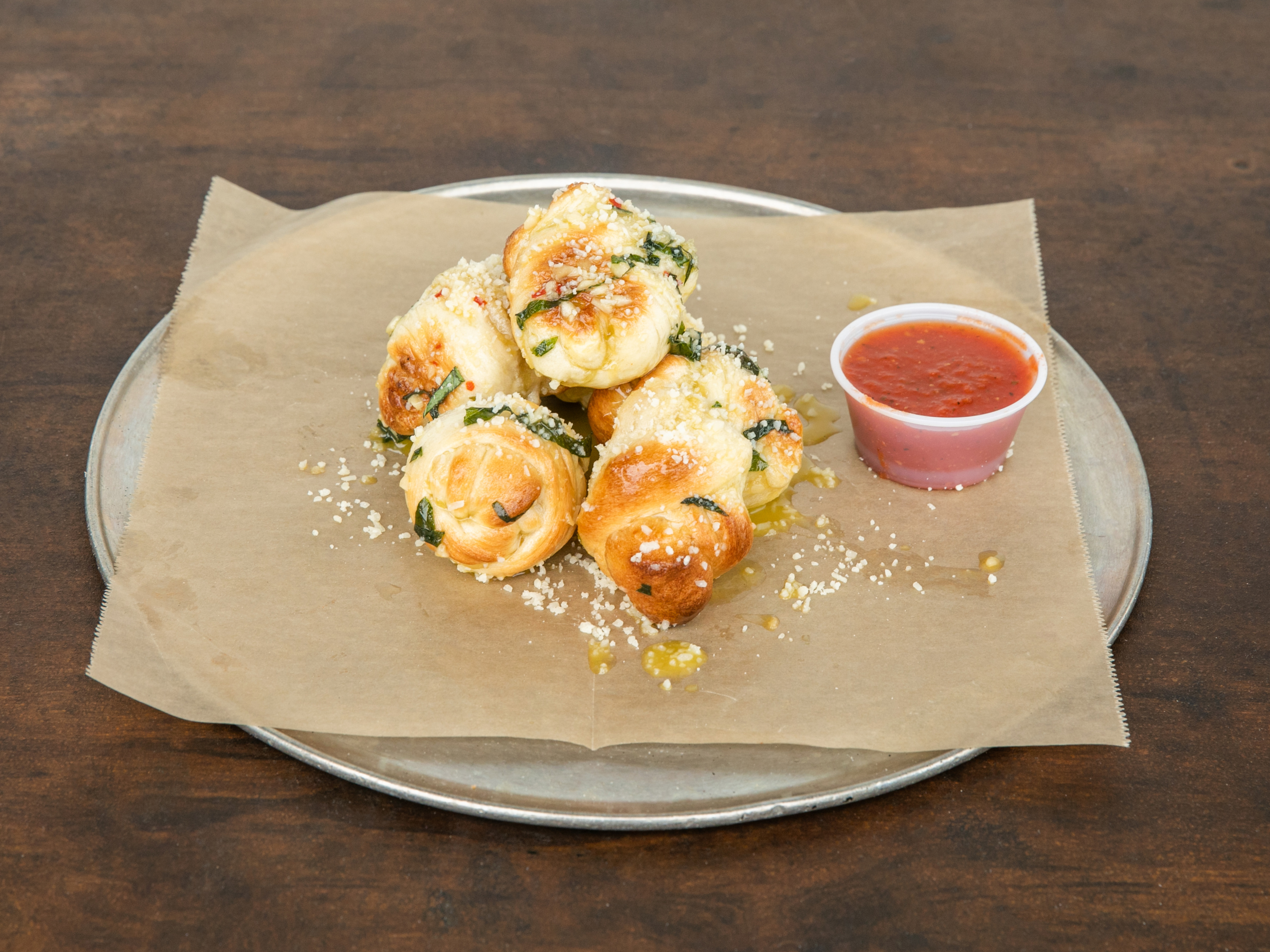 Order Garlic Knots food online from Flippin Pizza store, Encinitas on bringmethat.com