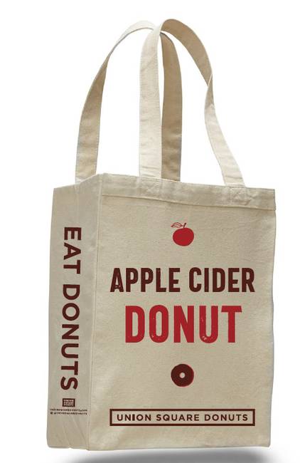 Order Tote Bag - Apple Cider food online from Union Square Donuts store, Brookline on bringmethat.com