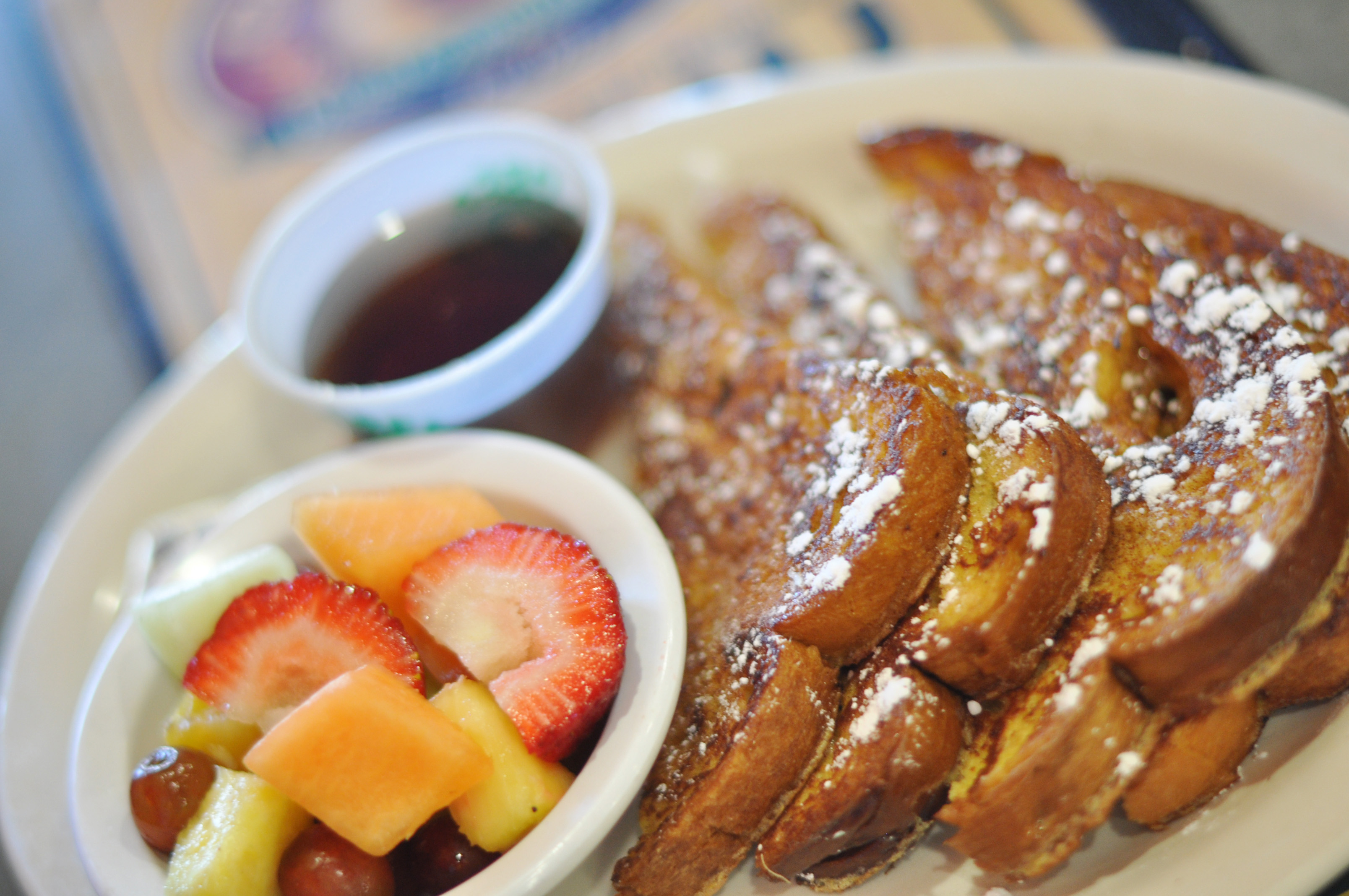 Order Homemade Challah French Toast food online from Goldbergs Fine Foods - Avalon store, Alpharetta on bringmethat.com