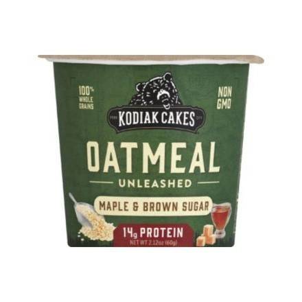 Order Kodiak Cakes Maple and Brown Sugar Oatmeal Cup (2.12 oz) food online from 7-Eleven By Reef store, Atlanta on bringmethat.com