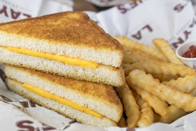 Order Grilled Cheese Sandwich Meal Combo food online from Layne's Chicken Fingers store, The Colony on bringmethat.com