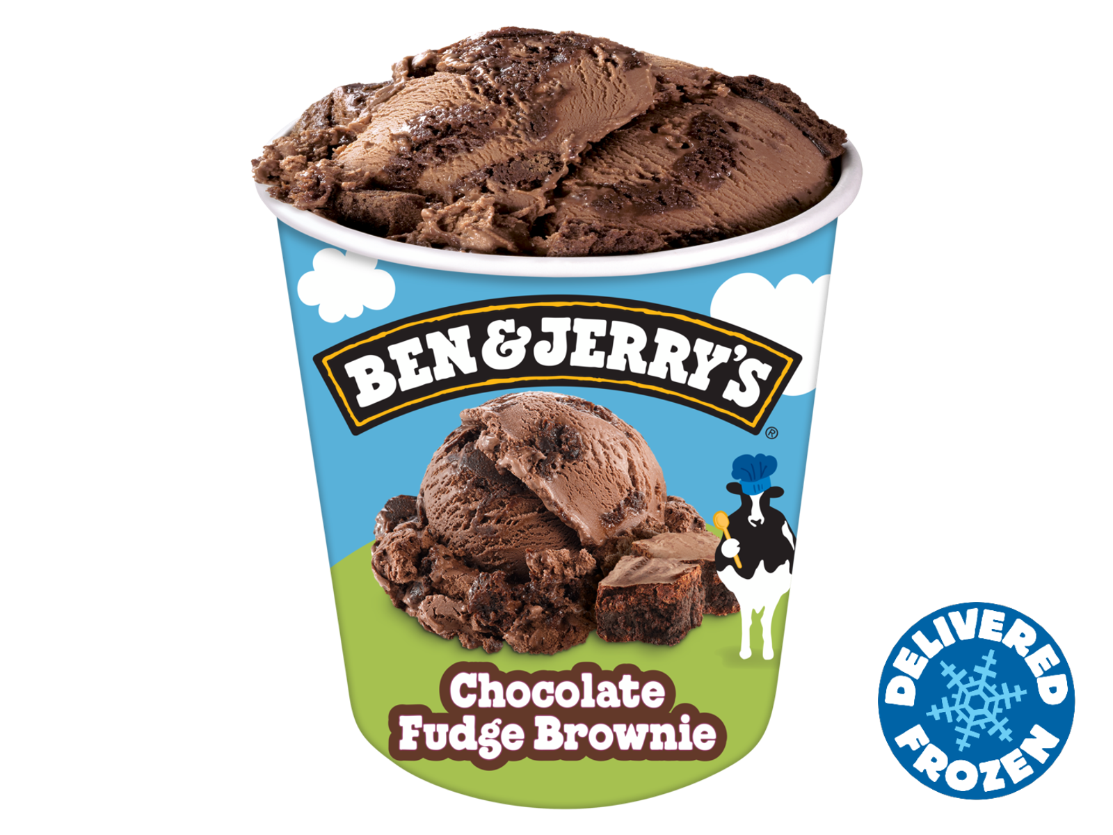 Order Ben & Jerry's Chocolate Fudge Brownie Pint food online from Quiznos - Legacy Pkwy store, Plano on bringmethat.com