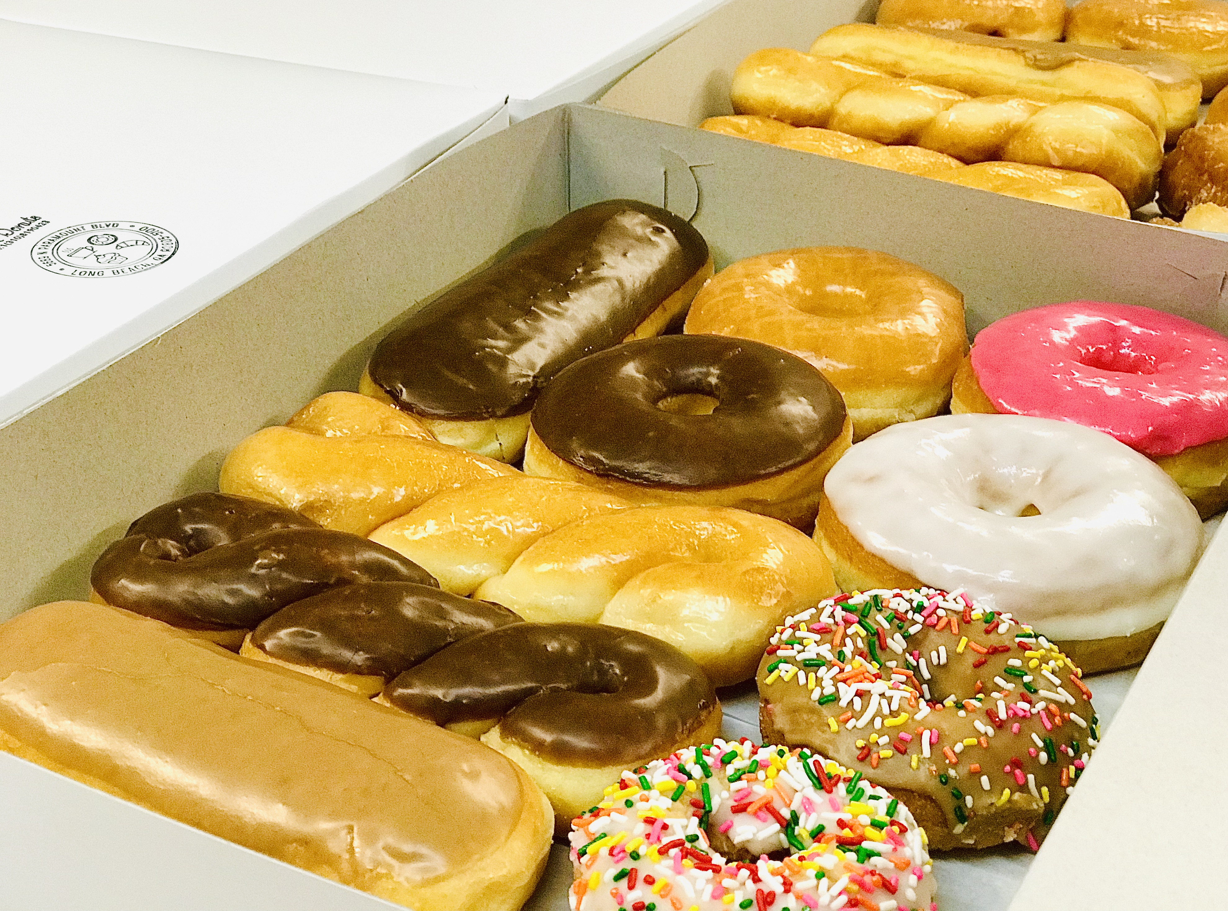 Order One Dozen Assorted Donuts food online from Ck Donuts store, Long Beach on bringmethat.com