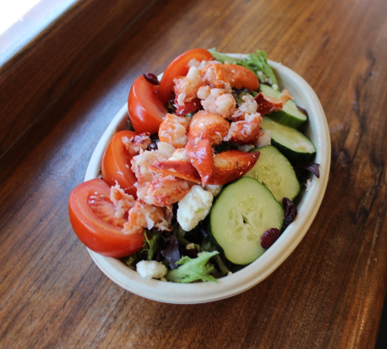 Order Lobster Salad over Fresh Greens food online from Mason Famous Lobster Rolls store, Oxon Hill on bringmethat.com