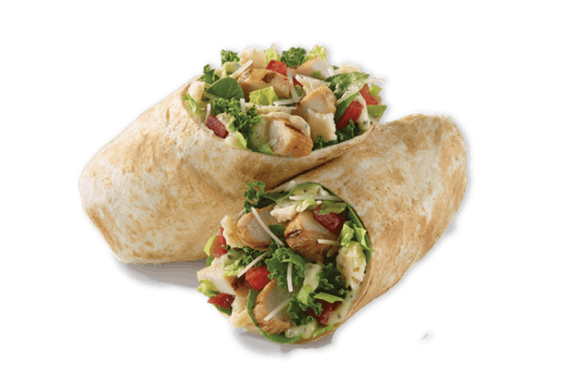 Order Super Green Caesar Chicken Wrap - Wrap food online from Tropical Smoothie Cafe Md 075 store, Baltimore on bringmethat.com