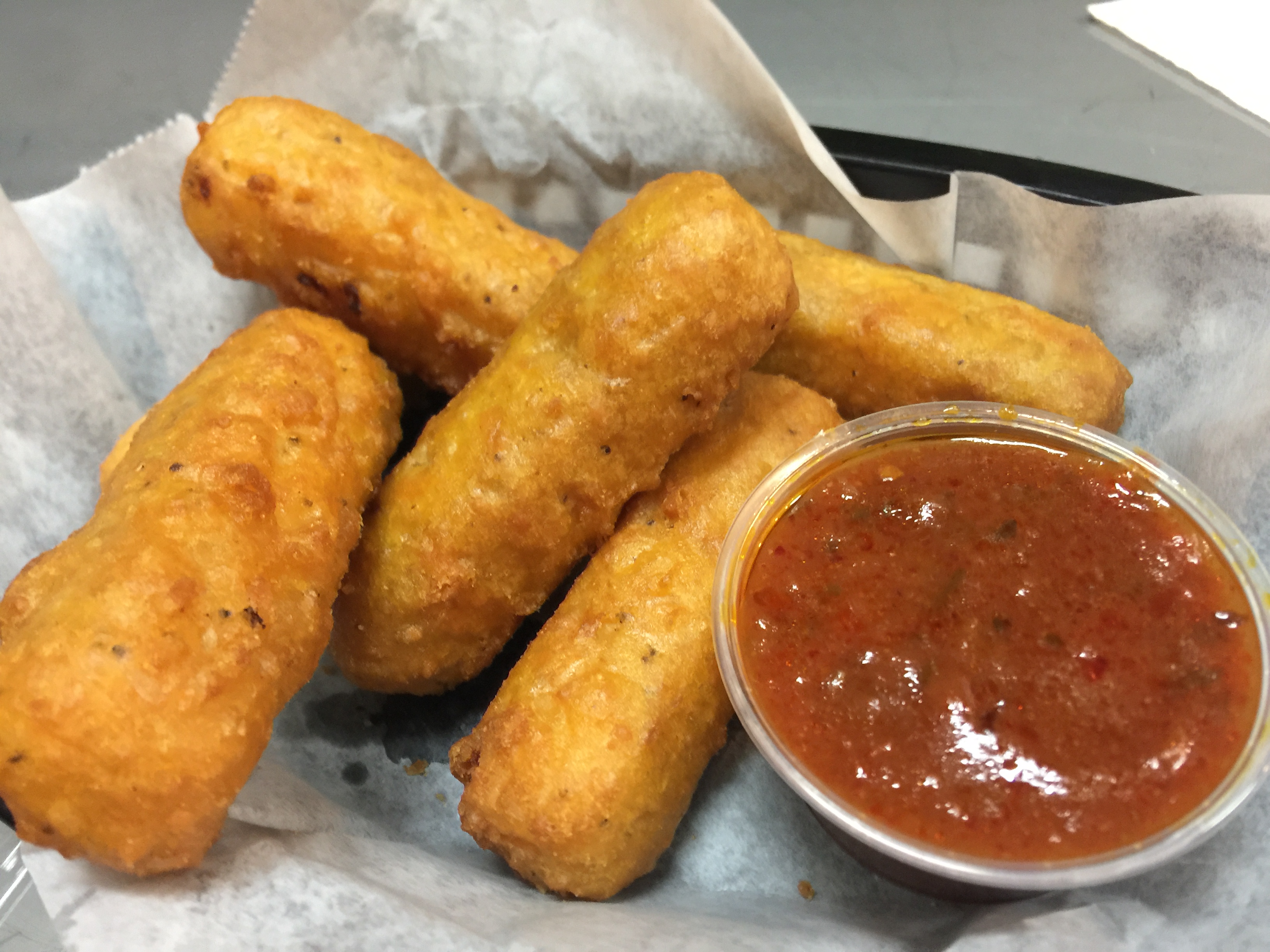 Order Mozzarella Sticks food online from Husky Pizza store, Coventry on bringmethat.com