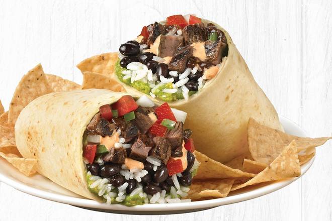 Order Burrito Especial With Grilled, USDA-Choice Steak food online from Rubio store, San Clemente on bringmethat.com
