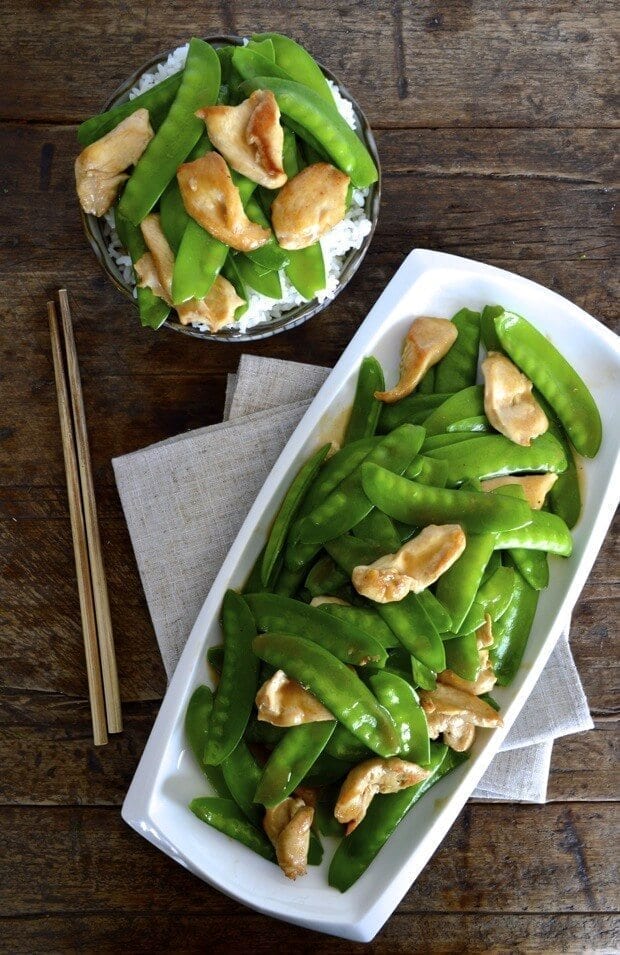 Order Chicken with Snow Peas food online from Golden House store, Woodbridge on bringmethat.com