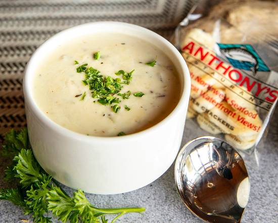 Order Anthony’s Award-Winning Clam Chowder food online from Anthony Seafood Grill At Alderwood Mall store, Lynnwood on bringmethat.com