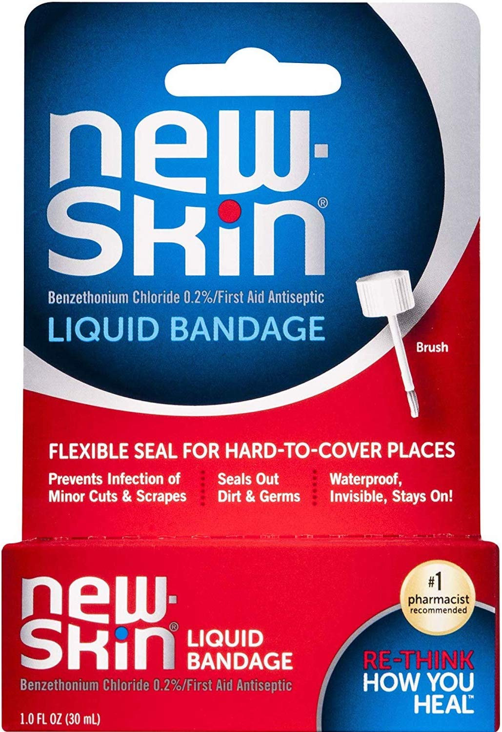 Order New-Skin Liquid Bandage - 1 fl oz food online from Rite Aid store, Cathedral City on bringmethat.com