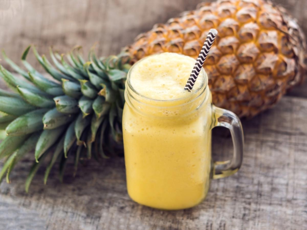 Order Pineapple Smoothie food online from Jackson Hole store, Englewood on bringmethat.com