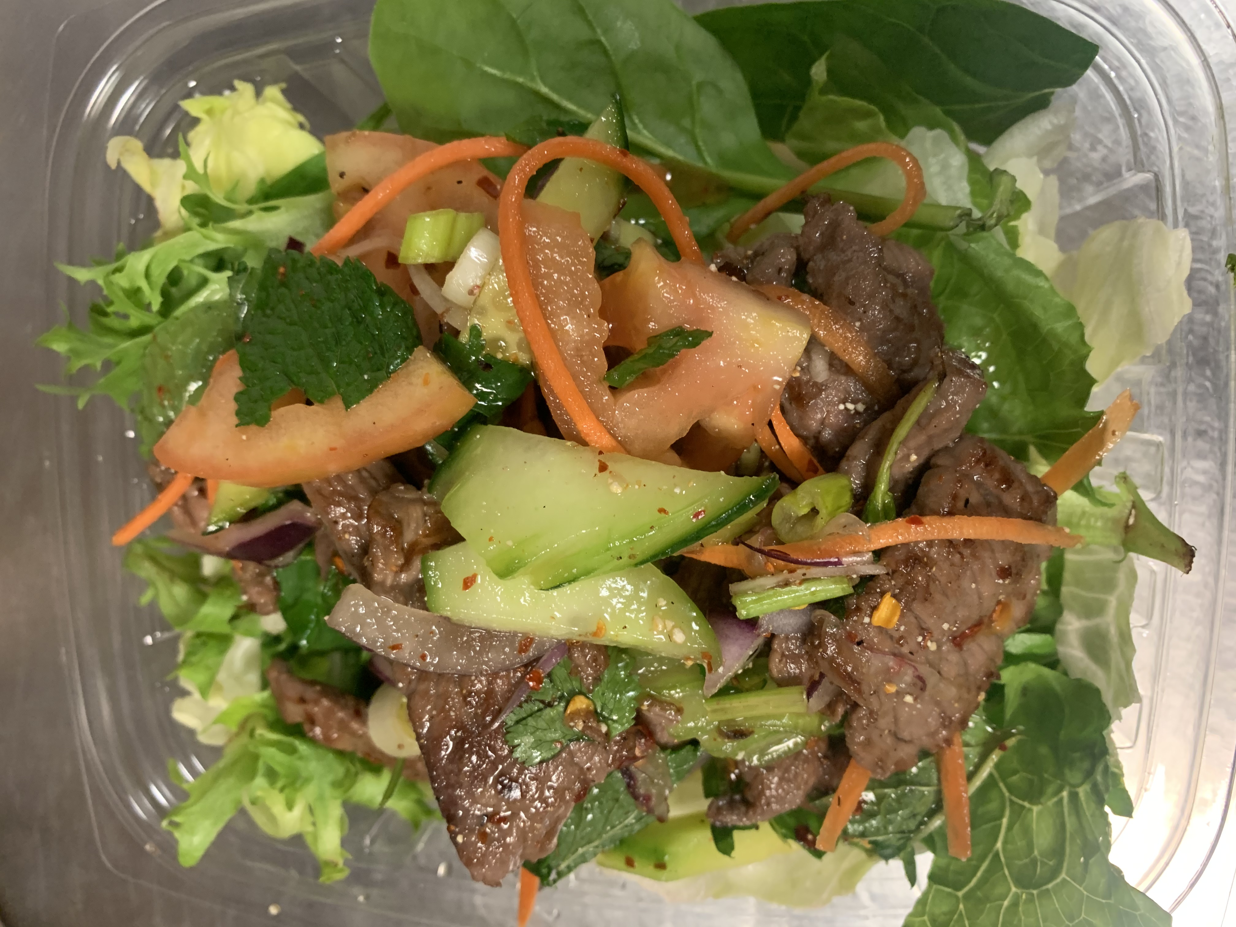 Order Beef Salad food online from Ghang thai kitchen store, Brooklyn on bringmethat.com