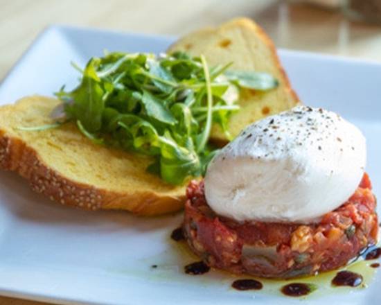 Order Tuscan Burrata food online from Post Office Cafe store, Babylon on bringmethat.com